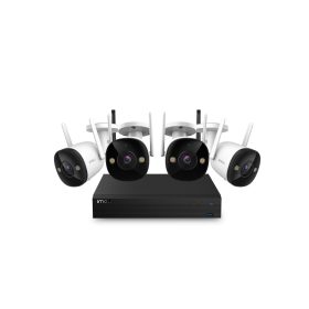   Imou Vezeték nélküli CCTV NVR kültéri Pro szett KIT/NVR1104HS-W-S2/4-F22FE