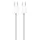 JELLICO kábel IP15 USB-C - USB-C PD 60W 1m, Fehér