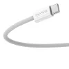 JELLICO kábel IP15 USB-C - USB-C PD 60W 1m, Fehér