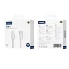 JELLICO kábel IP15 USB-C - USB-C PD 60W 1m, Fehér