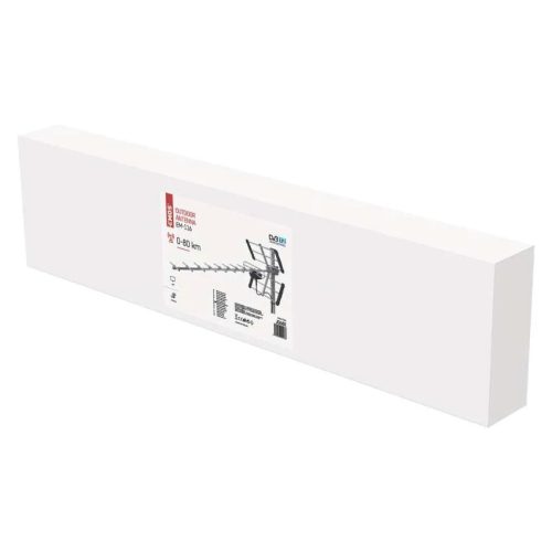 Emos J0680 Kültéri antenna EM-116, PROFI, 0–80 km, DVB-T2, LTE/4G szűrő