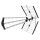 Emos J0907 Kültéri antenna PROFI EM-P127, DVB-T2, LTE/4G/5G szűrő