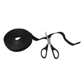   LogiLink vágható tépőzáras kábelkötegelő, 10m x 20mm - fekete (KAB0055)