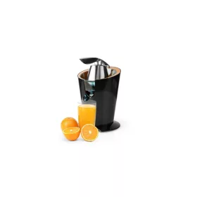   Nedis Prémium Citrusprés 160 W | Fekete / Narancs nagy teljesítményű gyümölcsprés KAJC300CBK