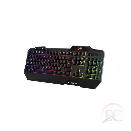 Havit KB488L gamer billentyűzet, fekete (angol nyelvű)