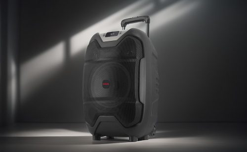 Aiwa KBTUS-500 A tökéletes hordozható party hangrendszer! 400W, Bluetooth 5.2, Rádió, USB, AUX, karaoke, gitárbemenet... 