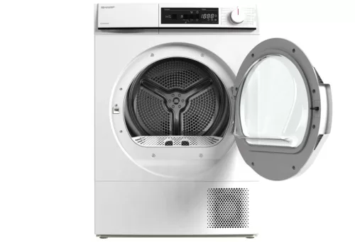 SHARP KD-NHA8S6GWE-EE Hőszivattyús szárítógép 8kg, Fehér
