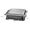 Clatronic KG-3571 kontact grill, kerámia bevonat