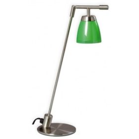 Head, íróasztali lámpa, zöld