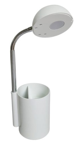 Klausen KL 6290 Krist, íróasztali lámpa, fehér