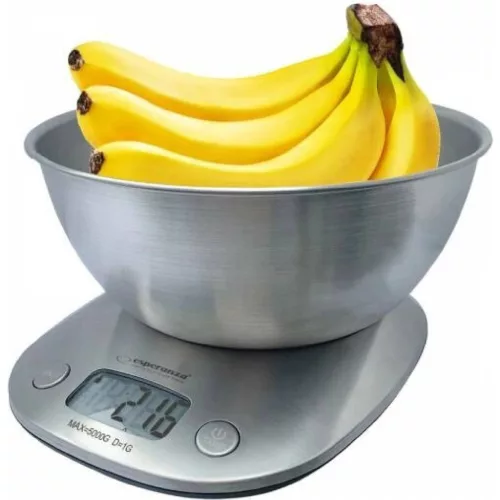 Vigan KVX1 Digitális tálas konyhai mérleg – Inox, 5kg