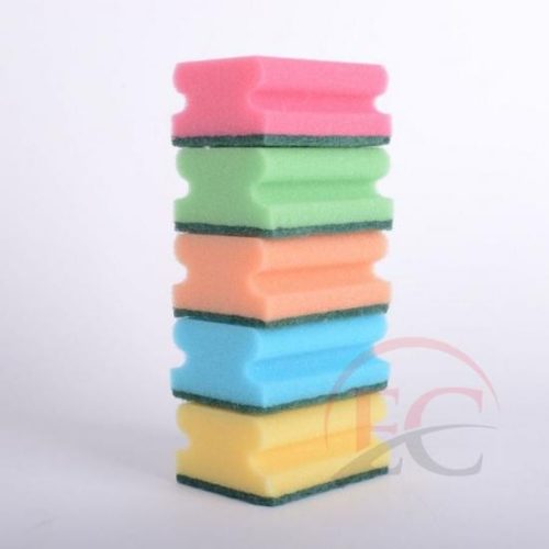 L 300002 Mosogatószivacs formázott 5 db