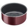 Tefal L2379102 Ingenio Cook'n'Clean edényszett, bordó, 4 részes