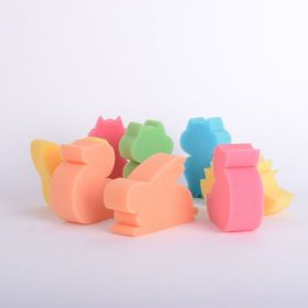 Állatfigurás 2 db-os gyerek szivacs L300024