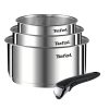 Tefal L8964S55 Ingenio Edénykészlet - Inox (4 részes)