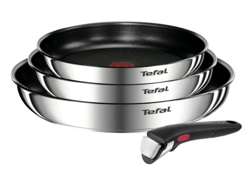 Tefal Serpenyő szettt 4 részes rozsdamentes Ingenio Emotion L897S455