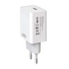 XO hálózati töltő fehér, L93, 1USB 2,4A