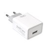 XO hálózati töltő fehér, L93, 1USB 2,4A