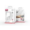 XO L97 USB / USB-C Hálózati töltő - Fehér