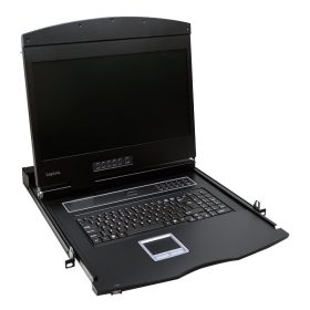   Logilink KVM-konzol 19"-es képernyővel, VGA, USB-A, PS/2, QWERTY (LC902US)
