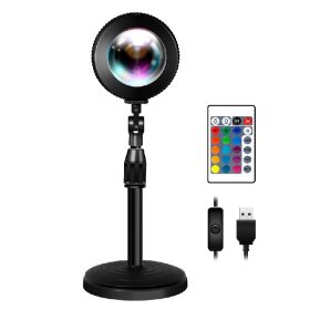   Logilink Naplemente vetítőlámpa, 15 RGB szín, 4 fénymód, távirányítóval (LED019)