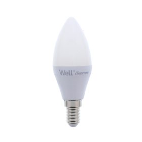   Well LEDLC-C377E14-07-WL E14 LED gyertya 7W 660lm 6500K  - 50W izzó helyett