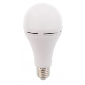   Wel LEDLEC A607E27 WL LED izzó, E27, 7W, hideg fény, beépített akkumulátorral