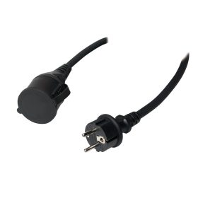   Logilink Tápkábel, CEE 7/7 - (CEE 7/3), fekete, 5 m (LPS102)