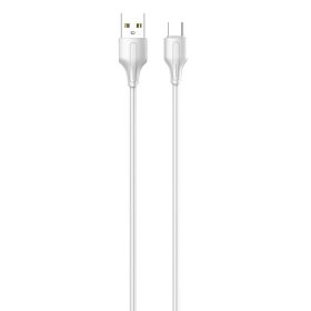 LDNIO LS541 USB-A - USB-C kábel 2.1A 1m fehér