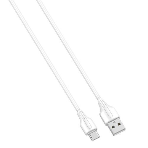 LDNIO LS541 USB-A - USB-C kábel 2.1A 1m fehér