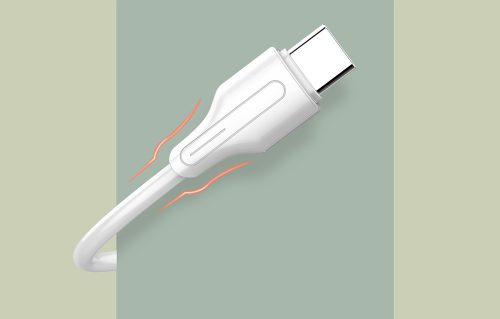 LDNIO LS541 USB-A - USB-C kábel 2.1A 1m fehér