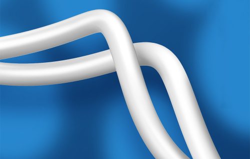 LDNIO Gyors tőltőkábel LS571 USB-C  3.0, 2.1A, fehér 1m