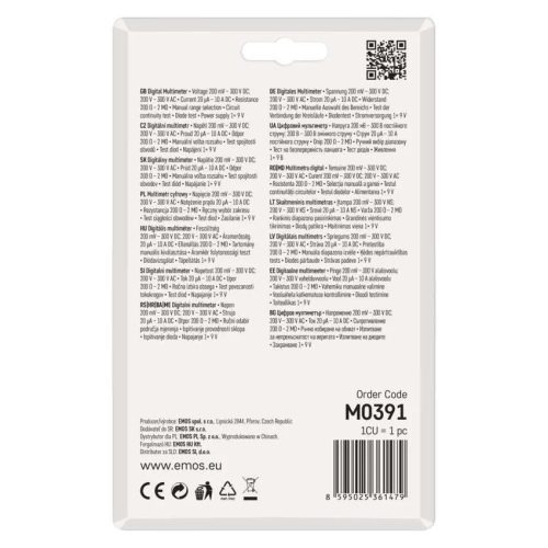 EMOS M0391 Multiméter MD-210