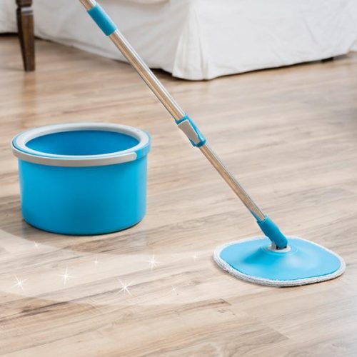 Livington Clean Water Spin Mop tisztavizes felmosó mindig friss vízzel moshat fel, M31154