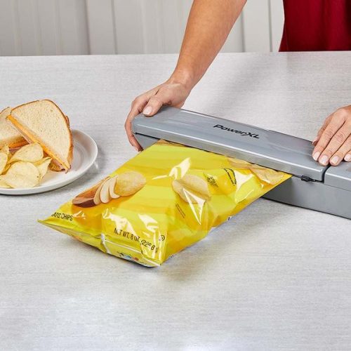 PowerXL Duo Nutrisealer vákuumozó gép a frissen maradó és ízletes élelmiszerekért, M35468