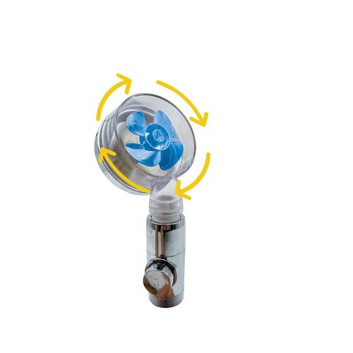 Aquadon EcoTornado Blue Zuhanyfej a nagyobb víznyomásért - kevesebb vízfogyasztás mellett, M35884