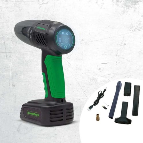 Hammersmith Air Storm akkumulátoros porszívó és kompresszor, M36025