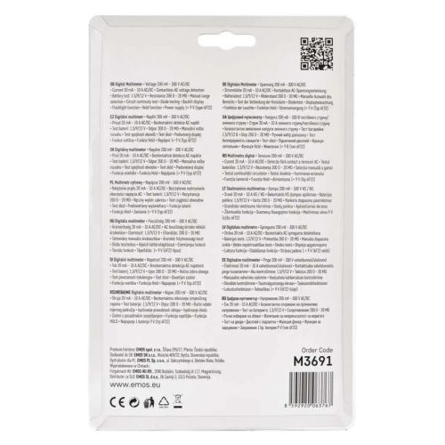 EMOS M3691 Multiméter MD-410