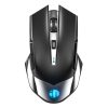 Inphic M606 vezeték nélküli egér háttérvilágítással, fekete/szürke