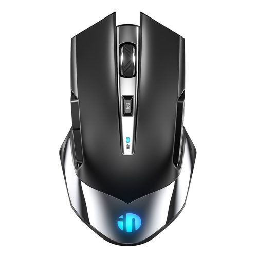 Inphic M606 vezeték nélküli egér háttérvilágítással, fekete/szürke