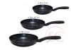 Mischler Cook serpenyő készlet 3 db fekete MC-FA1003