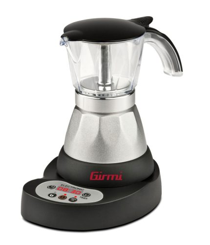 Girmi MC23 Moka Elettrica Elektromos kotyogós kávéfőző időzítővel, melegentartó funkcióval, LED kijelzővel