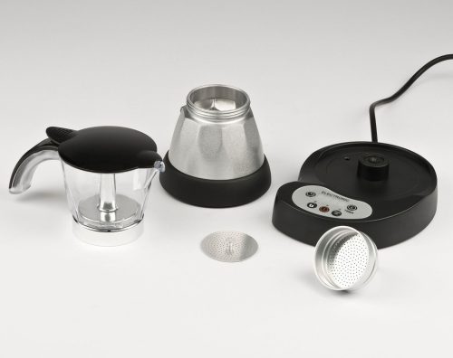 Girmi MC23 Moka Elettrica Elektromos kotyogós kávéfőző időzítővel, melegentartó funkcióval, LED kijelzővel