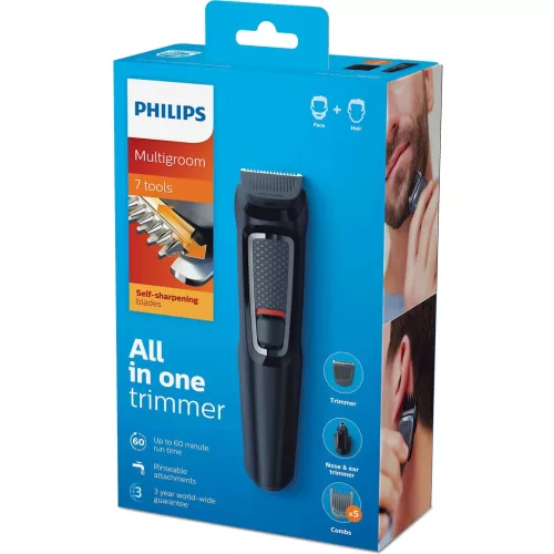 PHILIPS MG3720/15 Multigroom series 3000 7 az 1-ben arcra és hajra