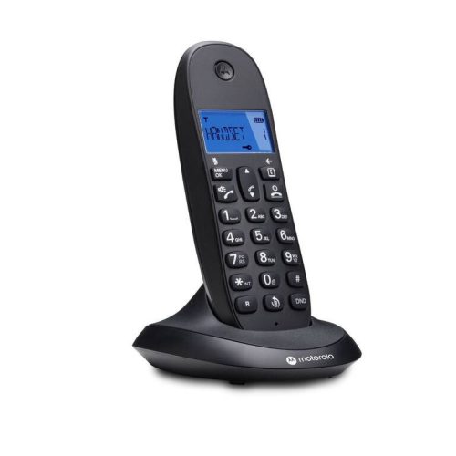 Motorola C1001CB+ fekete DECT telefon (MOT-2009-999)