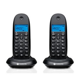 Motorola C1002CB+ fekete DECT telefon (MOT-2010-999)