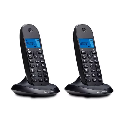 Motorola C1002CB+ fekete DECT telefon (MOT-2010-999)