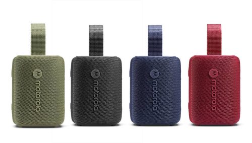 Motorola ROKR 300 piros hordozható bluetooth hangszóró (MOT-2042-999)
