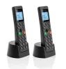 Motorola DOT202 fekete DECT telefon (MOT-2078-999)