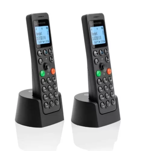 Motorola DOT202 fekete DECT telefon (MOT-2078-999)